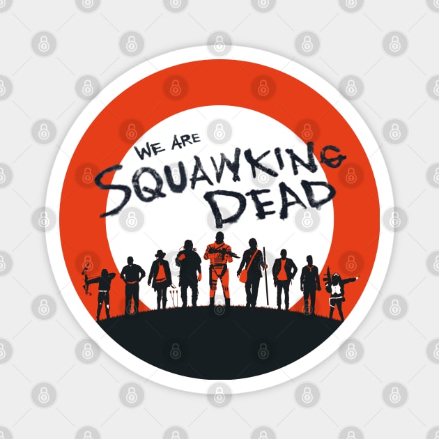 TWDSeason11 ART Magnet by SQUAWKING DEAD